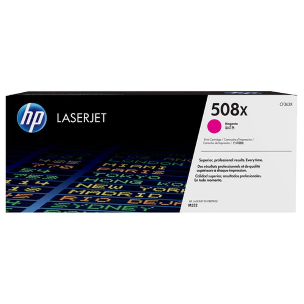 HP 508X High Yield Magenta Original LaserJet toner cartridge 1 pc(s)
