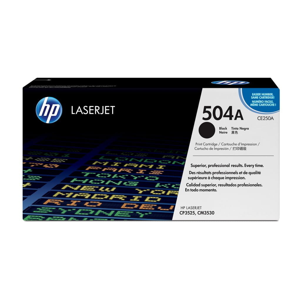 HP 504A Black Original LaserJet toner cartridge 1 pc(s)