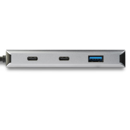 StarTech.com HB31C2A2CB interface hub USB 3.2 Gen 2 (3.1 Gen 2) Type-C 10000 Mbit/s Black, Grey - Image 3