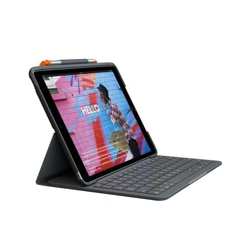 Logitech Slim Folio Graphite Bluetooth QWERTY UK English