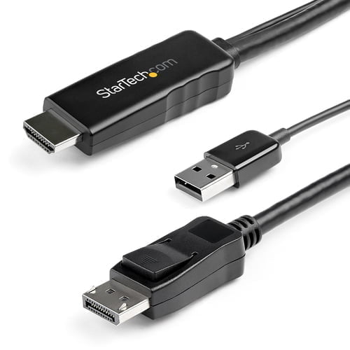 StarTech.com HD2DPMM2M video cable adapter HDMI Type A (Standard) Black