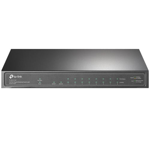 TP-Link TL-SG1210P Unmanaged Gigabit Ethernet (10/100/1000) Power over Ethernet (PoE) Grey