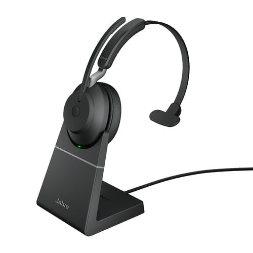 Jabra Evolve2 65, UC Mono Headset Wireless Head-band Office/Call center USB Type-A Bluetooth