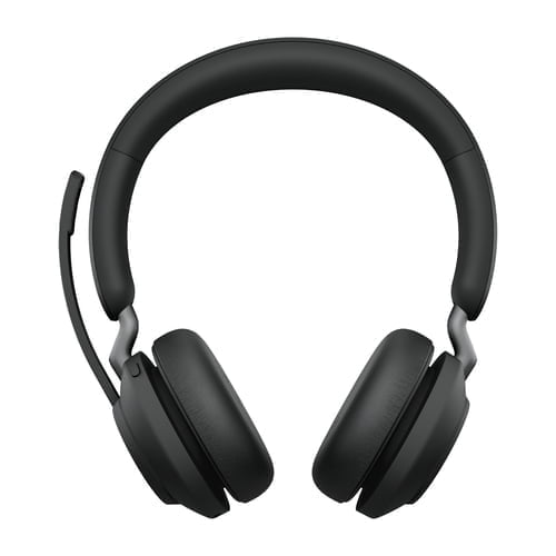 Jabra Evolve2 65, UC Stereo Headset Wireless Head-band Office/Call center USB Type-A Bluetooth