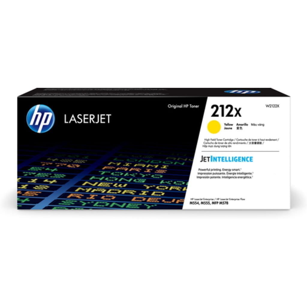 HP 212X High Yield Yellow Original LaserJet toner cartridge 1 pc(s)