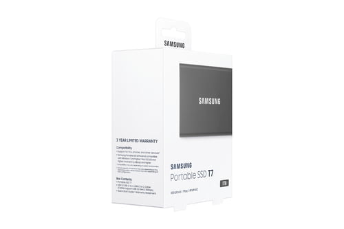 Samsung Portable SSD T7 1 TB Grey - Image 10