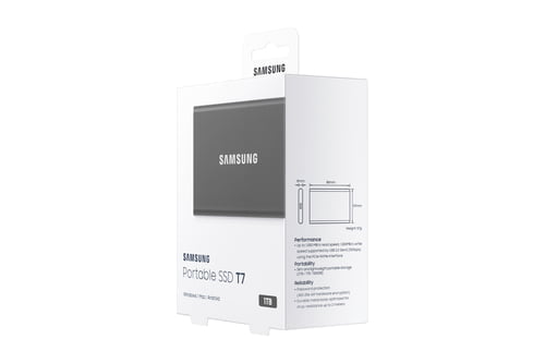 Samsung Portable SSD T7 1 TB Grey - Image 11