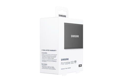 Samsung Portable SSD T7 2 TB Grey - Image 10