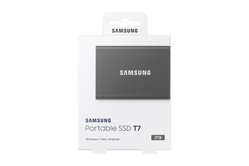 Samsung Portable SSD T7 2 TB Grey - Image 8