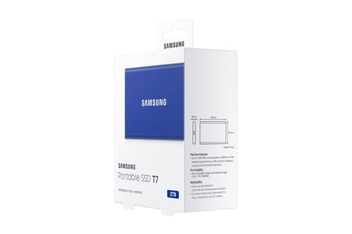 Samsung Portable SSD T7 2 TB Blue - Image 11