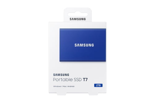 Samsung Portable SSD T7 2 TB Blue - Image 8