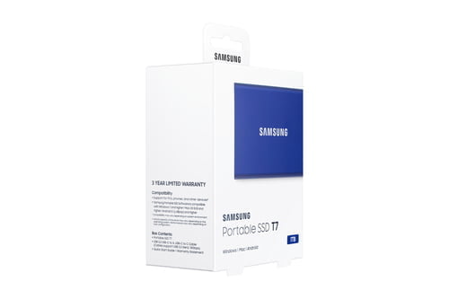 Samsung Portable SSD T7 1 TB Blue - Image 10