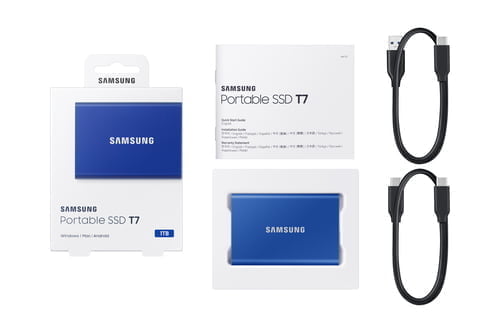 Samsung Portable SSD T7 1 TB Blue - Image 12