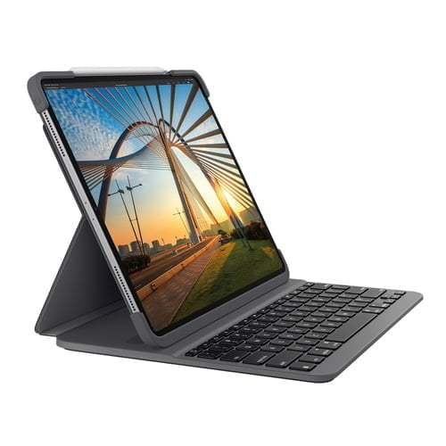 Logitech Slim Folio Pro f/ Pro12.9 Graphite Bluetooth QWERTY UK English