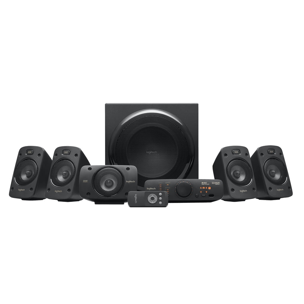 Logitech Z906 speaker set 500 W Universal Black 5.1 channels 67 W