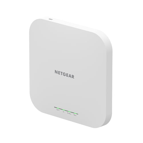 NETGEAR Insight Cloud Managed WiFi 6 AX1800 Dual Band Access Point (WAX610) 1800 Mbit/s White Power