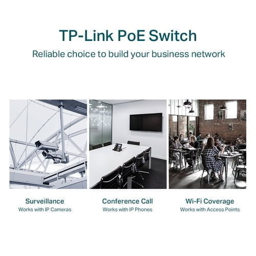 TP-Link TL-SG1428PE network switch Managed L2 Gigabit Ethernet (10/100/1000) Power over Ethernet - Image 6