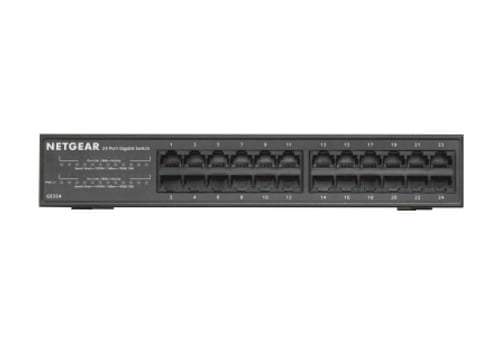 NETGEAR GS324 Unmanaged Gigabit Ethernet (10/100/1000) Black - Image 2