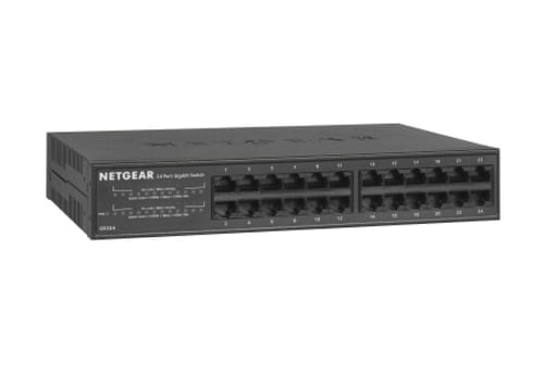 NETGEAR GS324 Unmanaged Gigabit Ethernet (10/100/1000) Black - Image 3