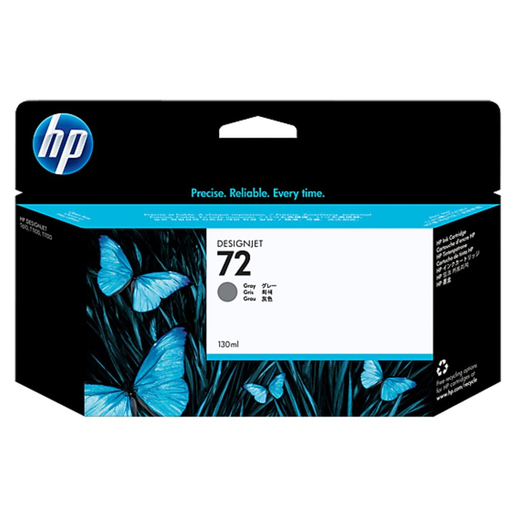 HP 72 130-ml Gray DesignJet ink cartridge 1 pc(s) Original High (XL) Yield Grey