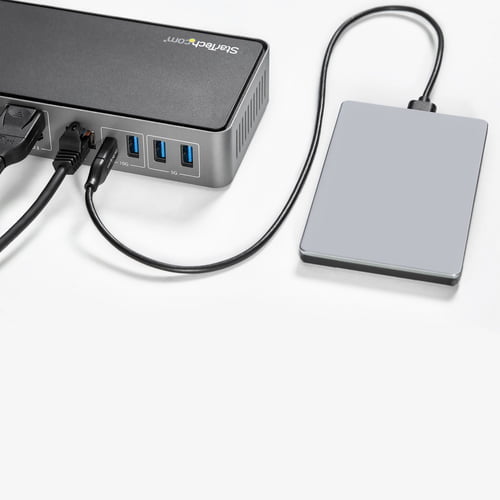 StarTech.com DK31C3HDPDUE laptop dock/port replicator Wired USB 3.2 Gen 2 (3.1 Gen 2) Type-C Black, - Image 10