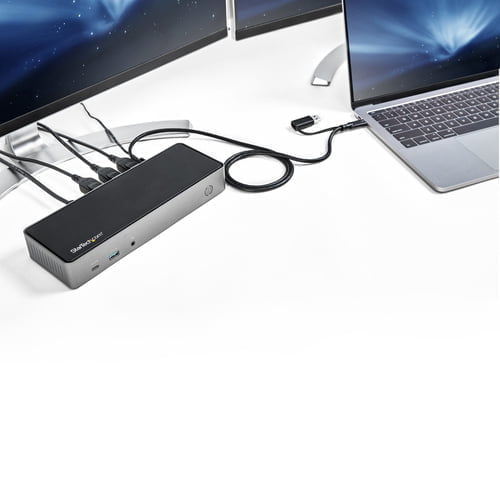 StarTech.com DK31C3HDPDUE laptop dock/port replicator Wired USB 3.2 Gen 2 (3.1 Gen 2) Type-C Black, - Image 11
