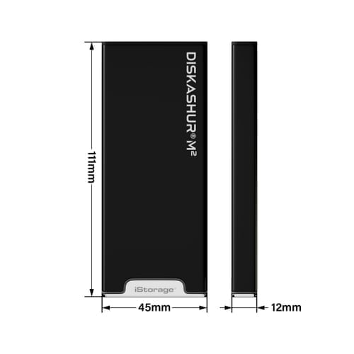 iStorage diskAshur M2 PIN 240 GB Black - Image 5