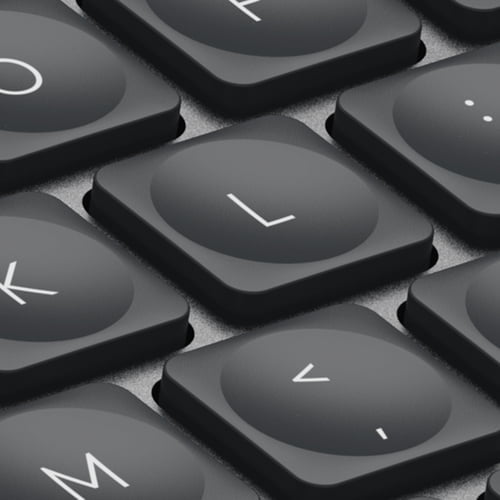 Logitech MX Keys Mini keyboard RF Wireless + Bluetooth QWERTY English Graphite - Image 2