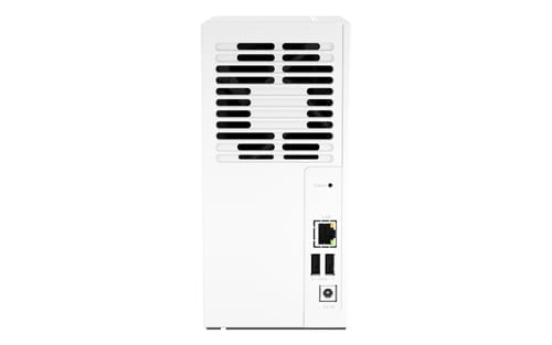 QNAP TS-233 NAS/storage server Mini Tower Ethernet LAN White Cortex-A55 - Image 6
