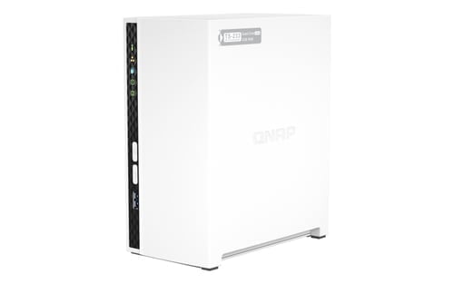 QNAP TS-233 NAS/storage server Mini Tower Ethernet LAN White Cortex-A55 - Image 5