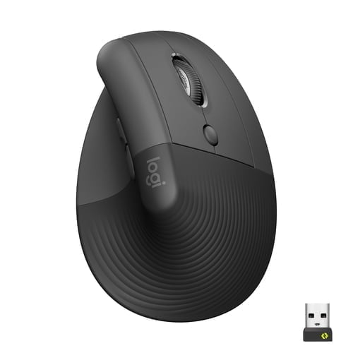 Logitech Lift mouse Right-hand RF Wireless + Bluetooth Optical 4000 DPI