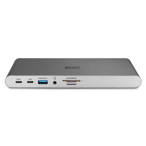 Lindy DST-Pro 5K Wired USB 3.2 Gen 1 (3.1 Gen 1) Type-C Silver - Image 5