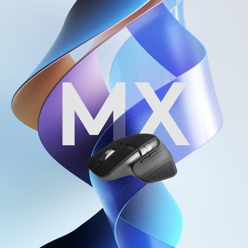 Logitech MX Master 3S mouse Right-hand RF Wireless + Bluetooth Laser 8000 DPI - Image 7