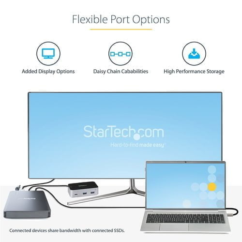 StarTech.com M2E4BTB3 storage drive enclosure SSD enclosure Black - Image 11