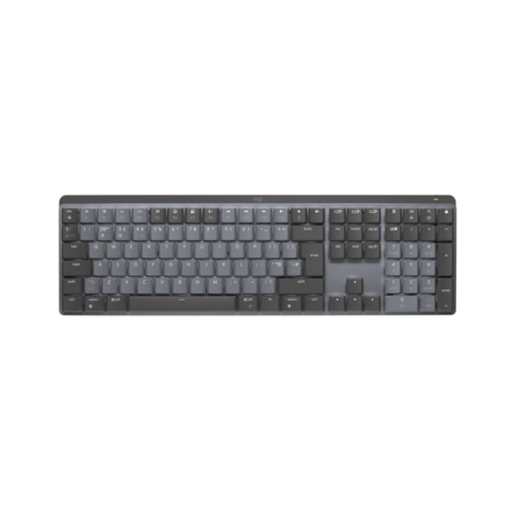 Logitech MX Mechanical keyboard RF Wireless + Bluetooth QWERTY UK English Graphite, Grey