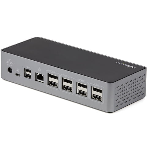 StarTech.com DK31C4DPPDUE laptop dock/port replicator Wired USB 3.2 Gen 2 (3.1 Gen 2) Type-C Black, - Image 2
