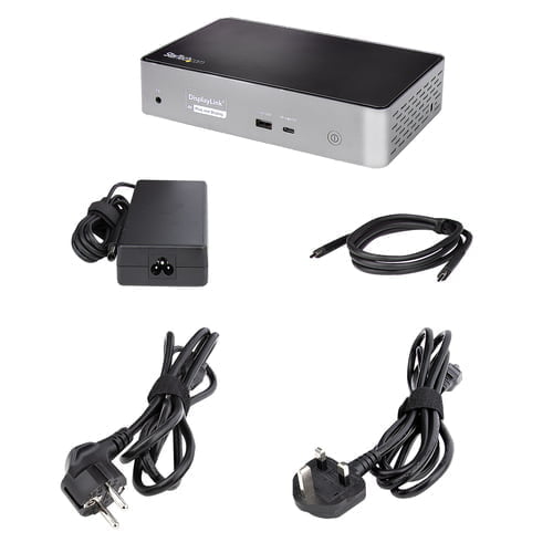 StarTech.com DK31C4DPPDUE laptop dock/port replicator Wired USB 3.2 Gen 2 (3.1 Gen 2) Type-C Black, - Image 7