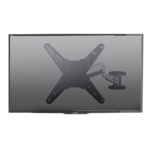 StarTech.com FHA-TV-WALL-MOUNT TV mount 139.7 cm (55") Black, Silver - Image 3
