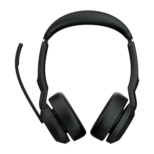 Jabra Evolve2 55 Headset Wireless Head-band Office/Call center Bluetooth Charging stand Black - Image 2
