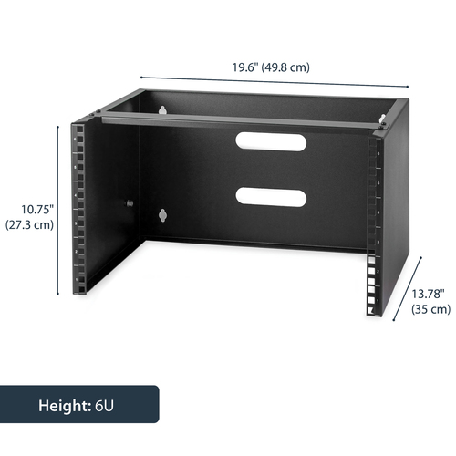 StarTech.com WALLMOUNT6 rack cabinet Wall mounted rack - Image 9
