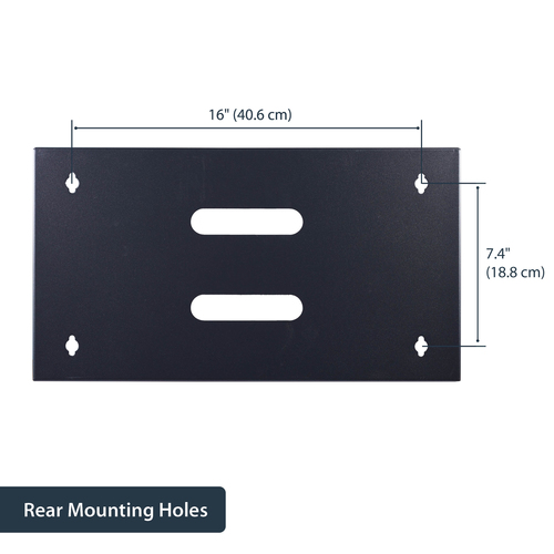 StarTech.com WALLMOUNT6 rack cabinet Wall mounted rack - Image 10