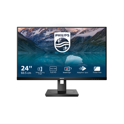 Philips S Line 242S9JML/00 LED display 61 cm (24") 1920 x 1080 pixels Full HD LCD Black - Image 8