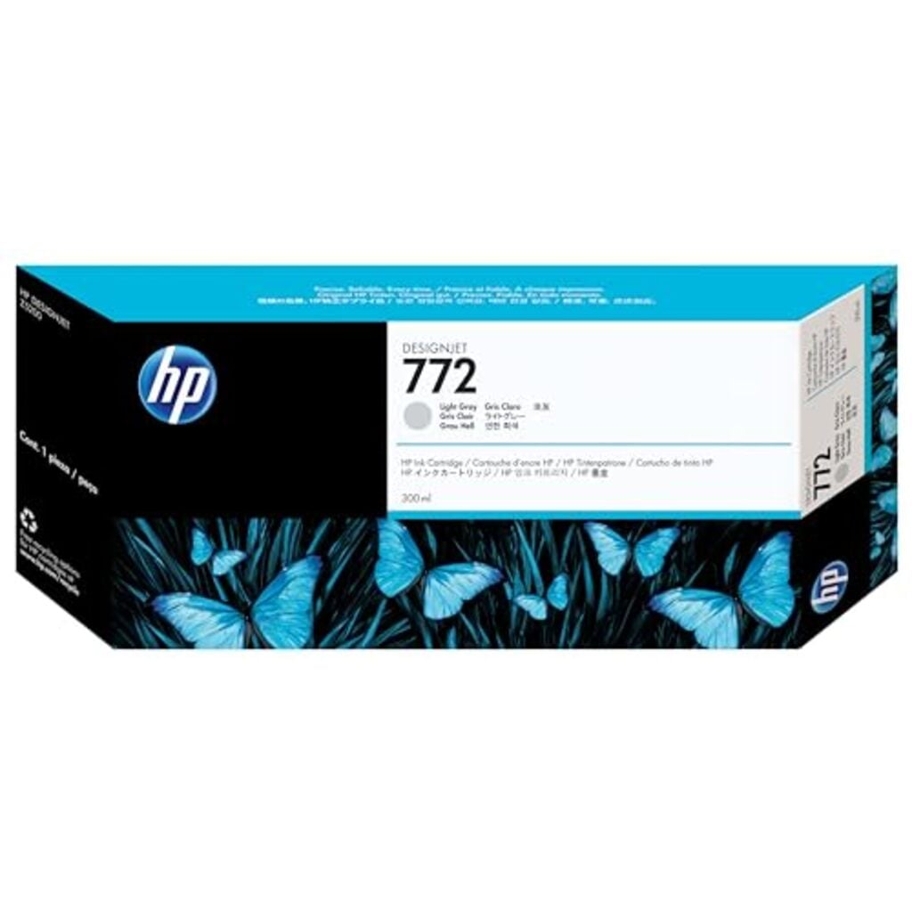 HP 772 300-ml Light Gray DesignJet ink cartridge 1 pc(s) Original Light grey
