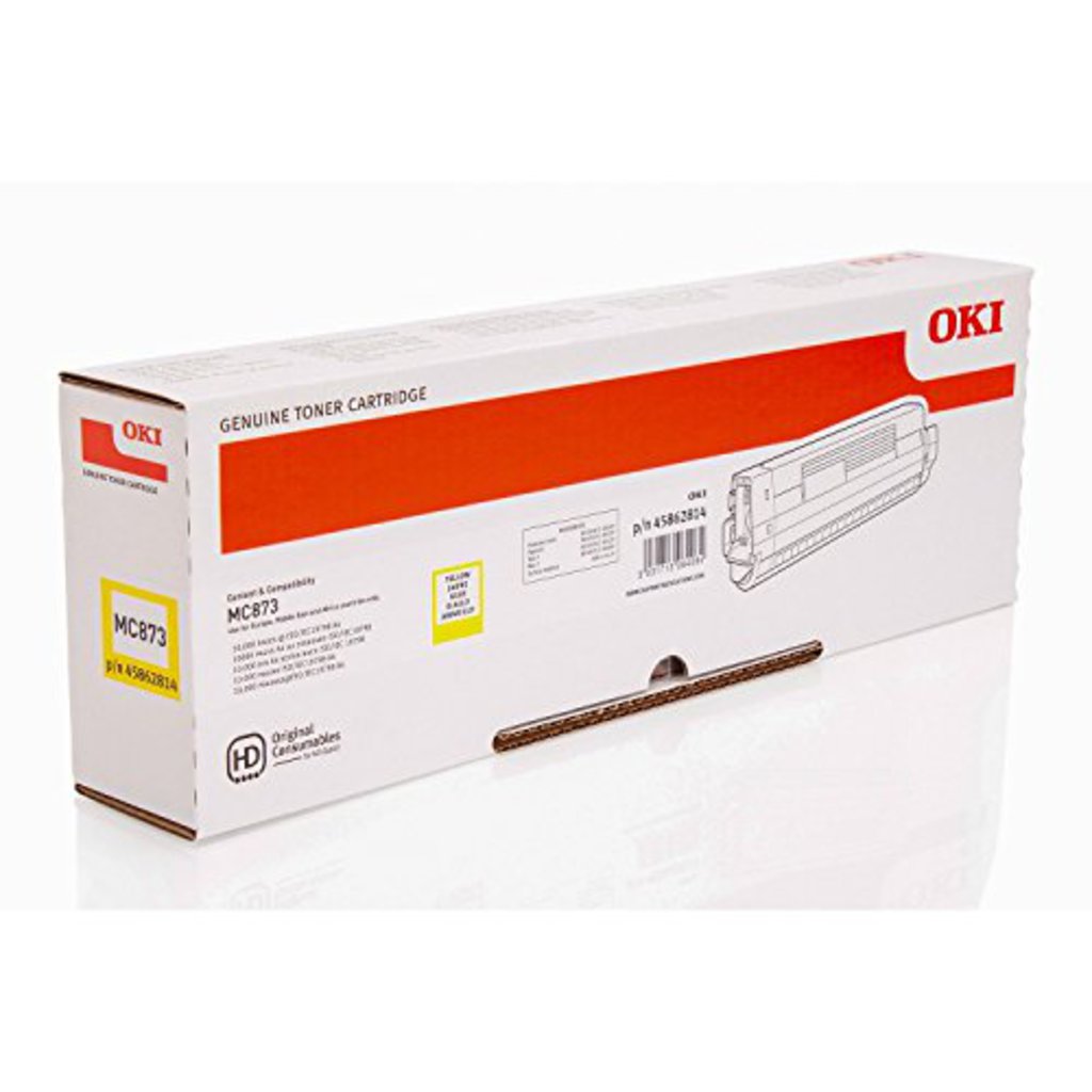 OKI Yellow Toner Cartridge 10K pages - 45862814