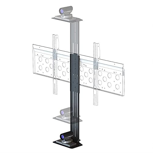 Adjustable Above / Below VC Camera Shelf Compatible with All Large PMVmount Large Wall-Mounts and Large Trolleys and Stand Systems for Up to 90" Screens