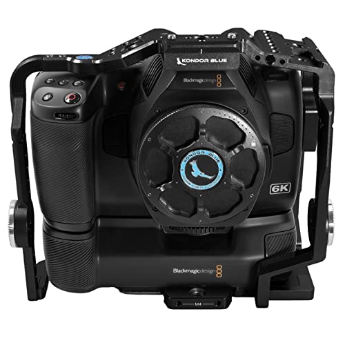Cage with Top Handle for Blackmagic Design Pocket Cinema Camera 6K Pro - Space Grey