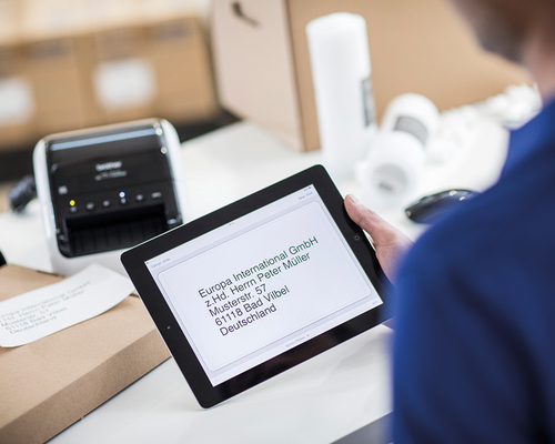 Brother QL-1110NWBC label printer Direct thermal 300 x 300 DPI 110 mm/sec Wired & Wireless DK Wi-Fi - Image 4