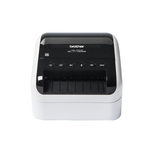 Brother QL-1110NWBC label printer Direct thermal 300 x 300 DPI 110 mm/sec Wired & Wireless DK Wi-Fi