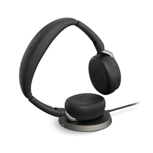 Jabra Evolve2 65 Flex Headset Wired & Wireless Head-band Office/Call center Bluetooth Black - Image 4