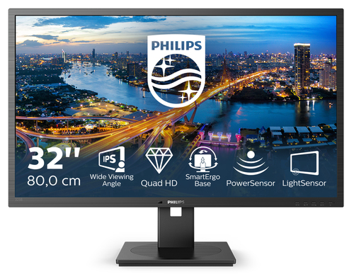 Philips B Line 325B1L/00 computer monitor 80 cm (31.5") 2560 x 1440 pixels 2K Ultra HD LCD Black - Image 7